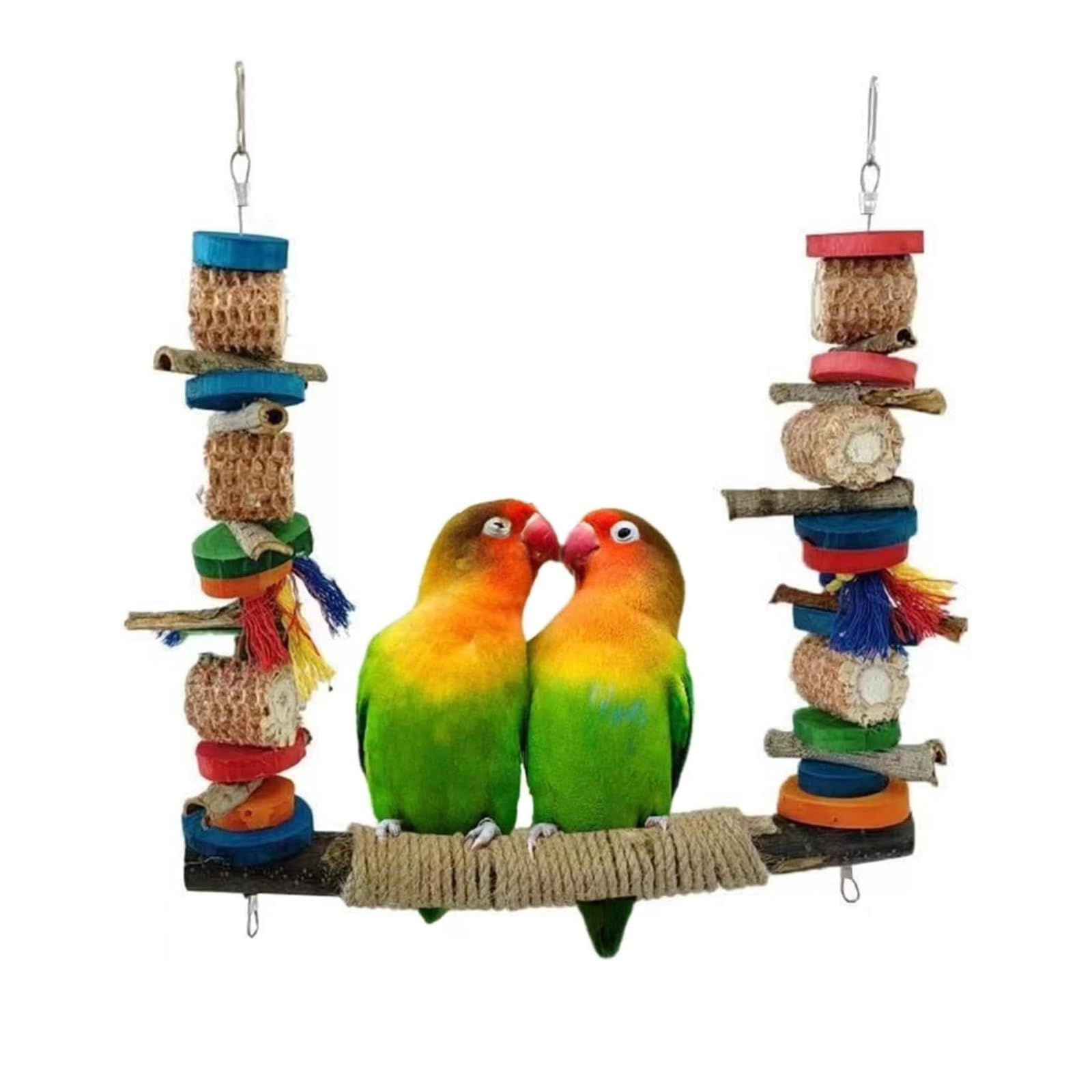 Amazon | バードスイング インコ鳥のおもちゃ鳥スイングぶら下げ咀嚼